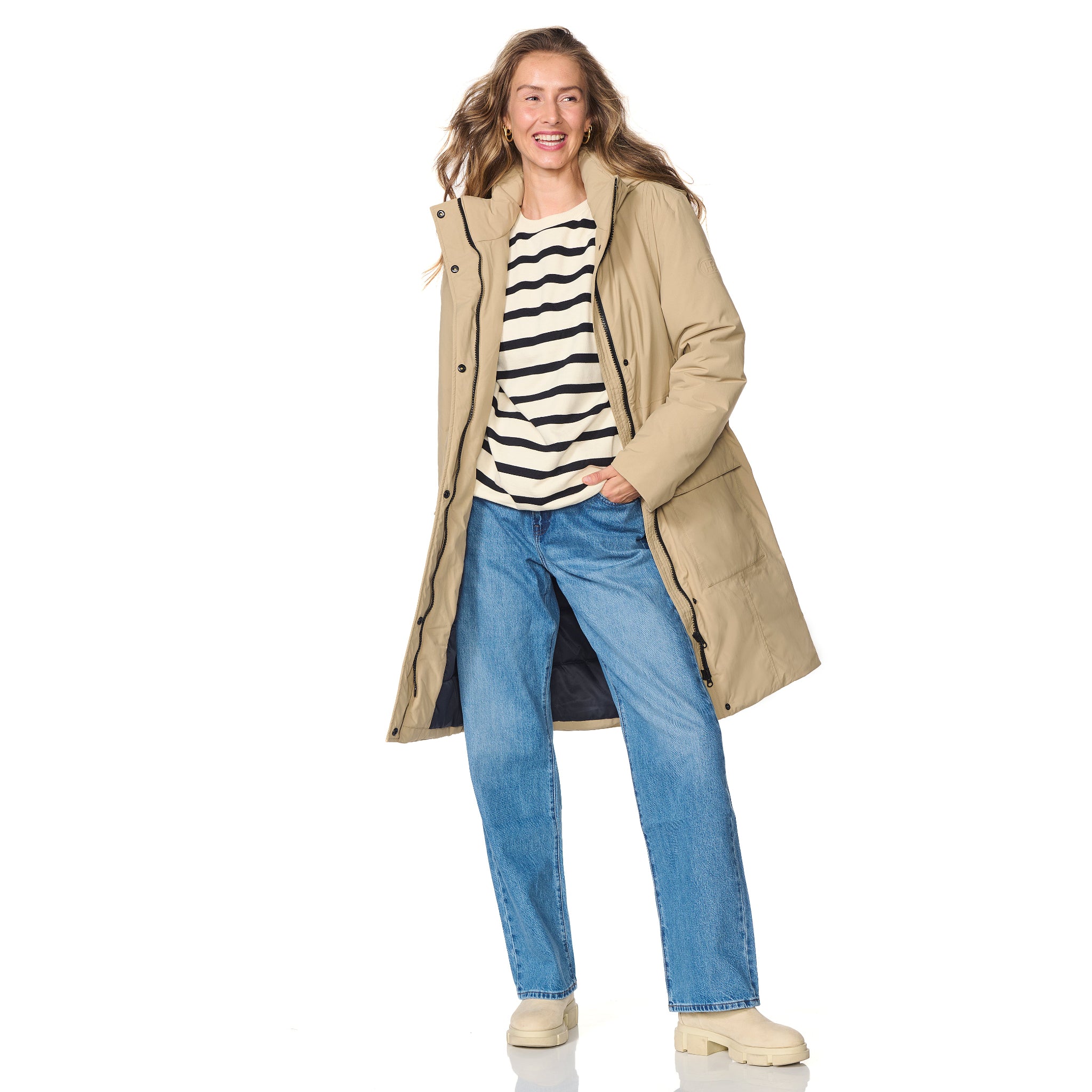 Winterparka Aspen beige Happy Rainy Days 