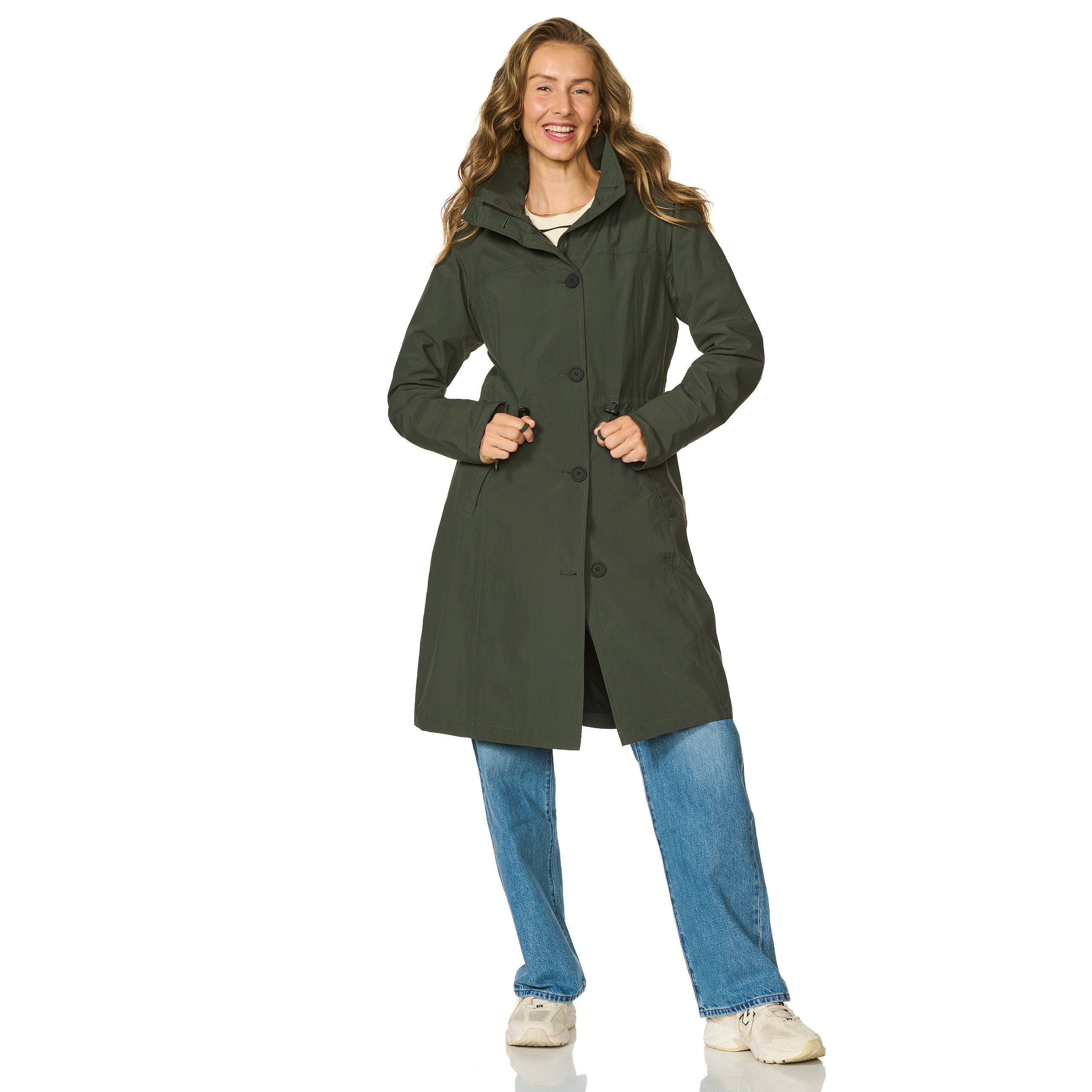 jas Porto donker groen