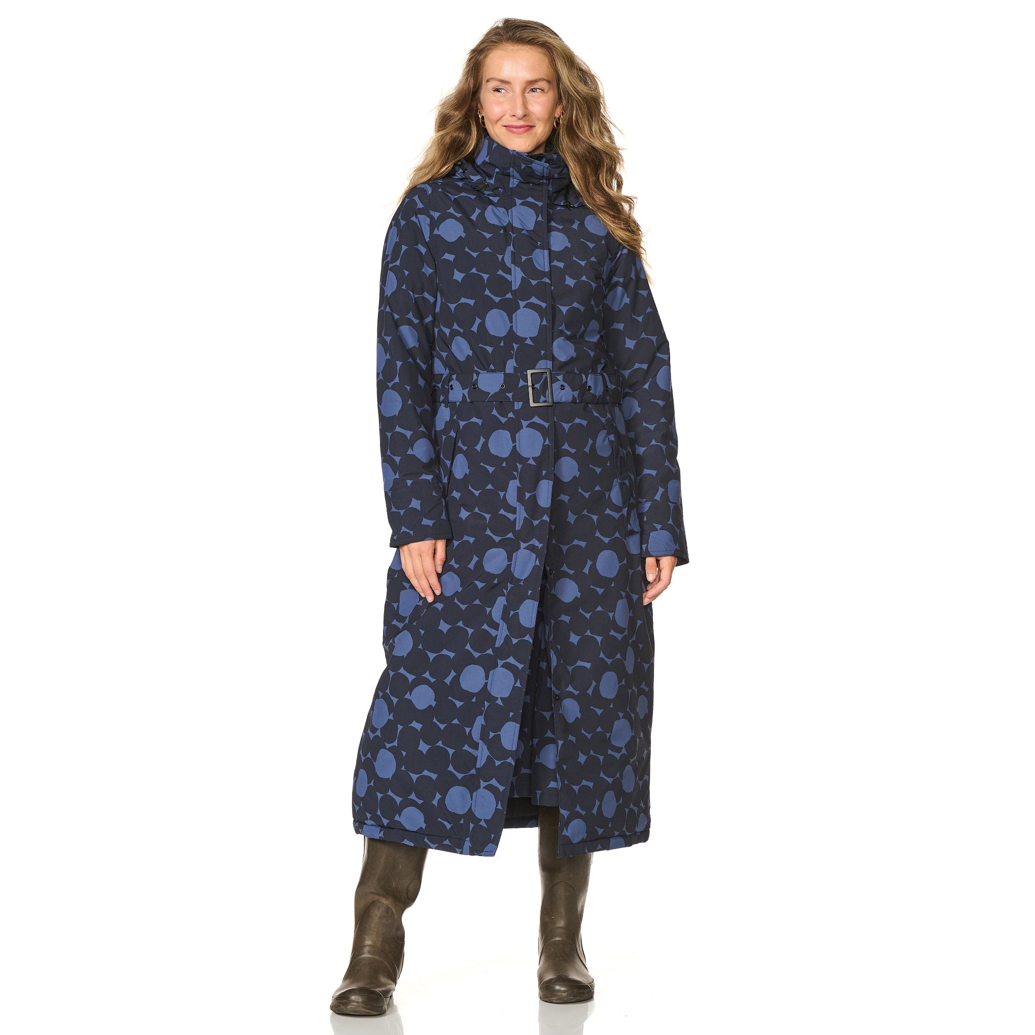 Winterjas Toronto print happy rainy days